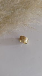 Pierścionek SPIRITO - handmade z mosiądzu - obrazek 4